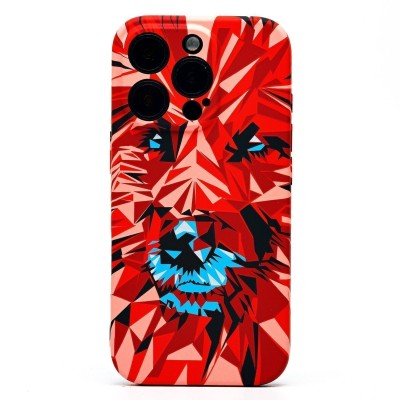 Чехол-накладка для Apple iPhone 16 Pro - (146)  (красный) Luxo Creative