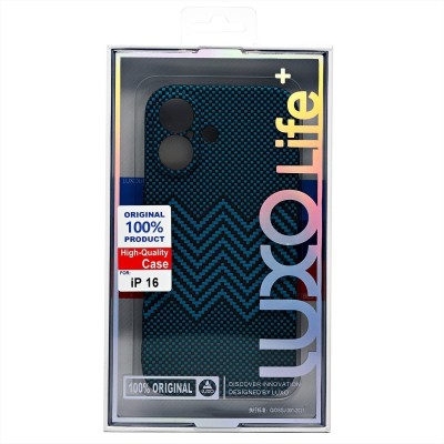 Чехол-накладка для Apple iPhone 16 - (135)  (черный) Luxo Creative