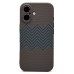 Чехол-накладка для Apple iPhone 16 - (136)  (титановый) Luxo Creative
