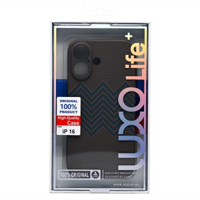 Чехол-накладка для Apple iPhone 16 - (136)  (титановый) Luxo Creative