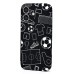 Чехол-накладка для Apple iPhone 16 - (140)  (черный) Luxo Creative