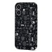 Чехол-накладка для Apple iPhone 16 - (141)  (черный) Luxo Creative