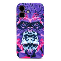 Чехол-накладка для Apple iPhone 16 - (144)  (фиолетовый) Luxo Creative