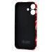 Чехол-накладка для Apple iPhone 16 - (146)  (красный) Luxo Creative