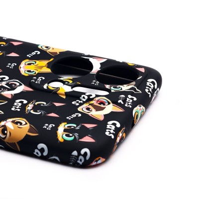 Чехол-накладка для Huawei Honor X7a (094) (черный) Luxo Creative