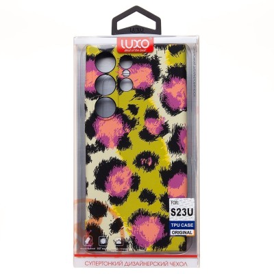 Чехол-накладка для Samsung Galaxy S23 Ultra - (110) (многоцветный) Luxo Creative
