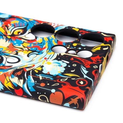 Чехол-накладка для Samsung Galaxy S23 Ultra - (113)(многоцветный) Luxo Creative