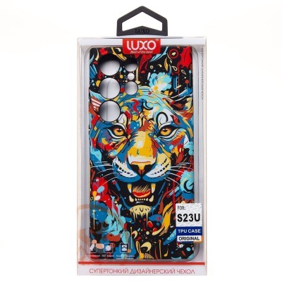 Чехол-накладка для Samsung Galaxy S23 Ultra - (113)(многоцветный) Luxo Creative
