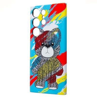 Чехол-накладка для Samsung Galaxy S23 Ultra - (114) (многоцветный) Luxo Creative