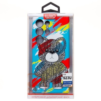 Чехол-накладка для Samsung Galaxy S23 Ultra - (114) (многоцветный) Luxo Creative