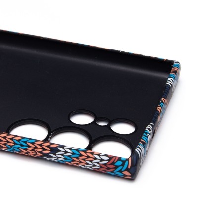 Чехол-накладка для Samsung Galaxy S23 Ultra - (115) (многоцветный) Luxo Creative