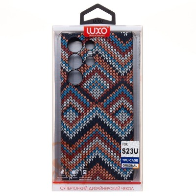 Чехол-накладка для Samsung Galaxy S23 Ultra - (115) (многоцветный) Luxo Creative