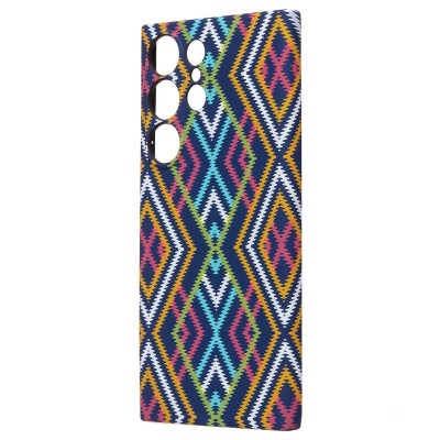 Чехол-накладка для Samsung Galaxy S23 Ultra - (116) (многоцветный) Luxo Creative