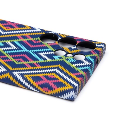 Чехол-накладка для Samsung Galaxy S23 Ultra - (116) (многоцветный) Luxo Creative