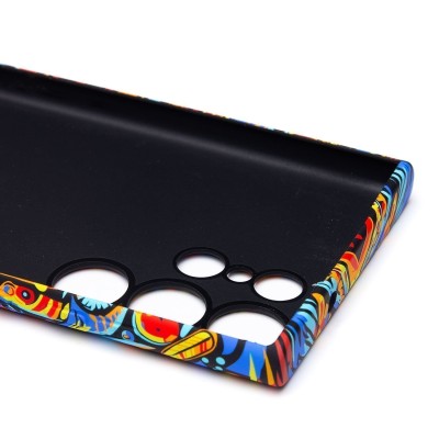 Чехол-накладка для Samsung Galaxy S23 Ultra - (117) (многоцветный) Luxo Creative