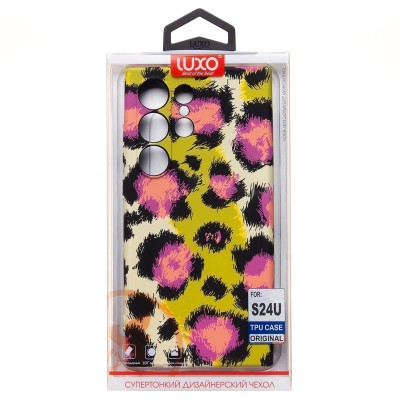 Чехол-накладка для Samsung Galaxy S24 Ultra - (110) (многоцветный) Luxo Creative