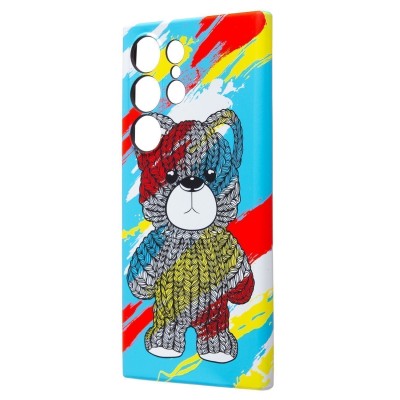 Чехол-накладка для Samsung Galaxy S24 Ultra - (114) (многоцветный) Luxo Creative