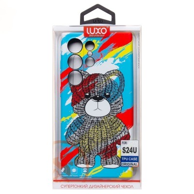 Чехол-накладка для Samsung Galaxy S24 Ultra - (114) (многоцветный) Luxo Creative