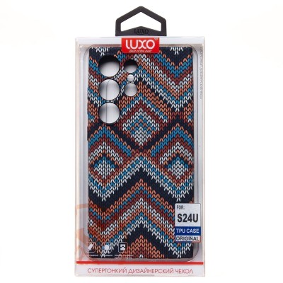 Чехол-накладка для Samsung Galaxy S24 Ultra - (115) (многоцветный) Luxo Creative