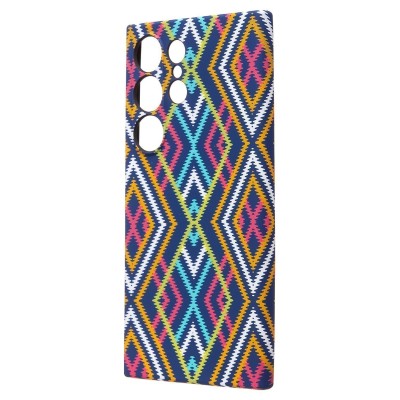 Чехол-накладка для Samsung Galaxy S24 Ultra - (116) (многоцветный) Luxo Creative