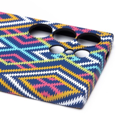 Чехол-накладка для Samsung Galaxy S24 Ultra - (116) (многоцветный) Luxo Creative