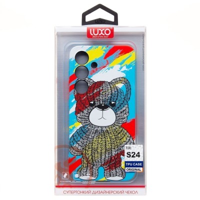 Чехол-накладка для Samsung Galaxy S24 - (114) (многоцветный) Luxo Creative