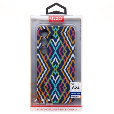 Чехол-накладка для Samsung Galaxy S24 - (116) (многоцветный) Luxo Creative