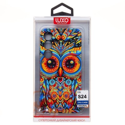 Чехол-накладка для Samsung Galaxy S24 - (117) (многоцветный) Luxo Creative