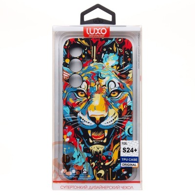 Чехол-накладка для Samsung Galaxy S24+ (113)  (многоцветный) Luxo Creative