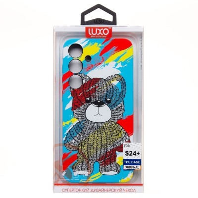 Чехол-накладка для Samsung Galaxy S24+  (114)  (многоцветный) Luxo Creative