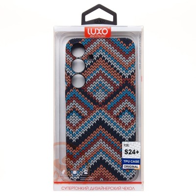 Чехол-накладка для Samsung Galaxy S24+  (115)  (многоцветный) Luxo Creative