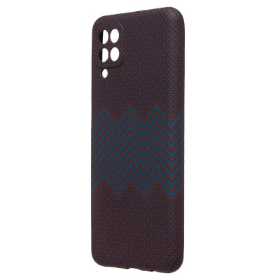 Чехол-накладка для Samsung Galaxy A12  (темно-синий) Luxo Creative (134)