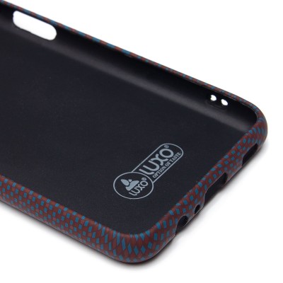 Чехол-накладка для Samsung Galaxy A12  (темно-синий) Luxo Creative (134)