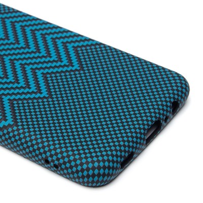 Чехол-накладка для Samsung Galaxy A12  (черный) Luxo Creative (135)