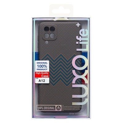Чехол-накладка для Samsung Galaxy A12 (титановый) Luxo Creative (136) Чехол-накладка для Samsung Galaxy A12 (титановый) Luxo Creative (136)