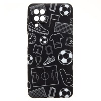 Чехол-накладка для Samsung Galaxy A12  (черный) Luxo Creative (140)