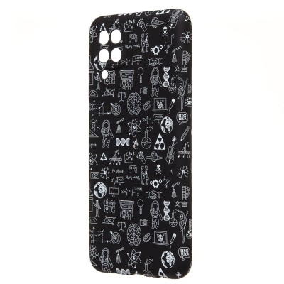 Чехол-накладка для Samsung Galaxy A12  (черный) Luxo Creative (141)