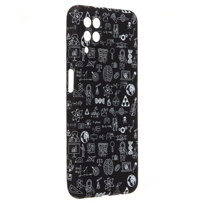 Чехол-накладка для Samsung Galaxy A12  (черный) Luxo Creative (141)