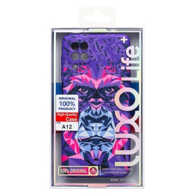 Чехол-накладка для Samsung Galaxy A12 - (144) (фиолетовый) Luxo Creative Чехол-накладка для Samsung Galaxy A12 - (144) (фиолетовый) Luxo Creative