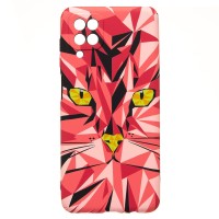 Чехол-накладка для Samsung Galaxy A12 - (145)  (розовый) Luxo Creative
