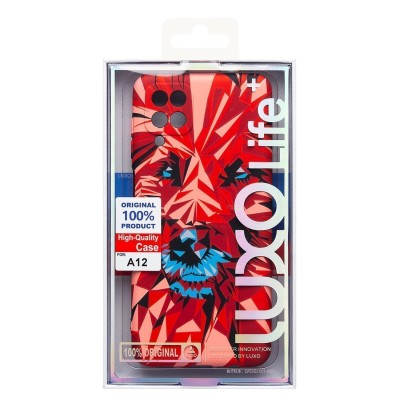 Чехол-накладка для Samsung Galaxy A12 - (146 ) (красный) Luxo Creative Чехол-накладка для Samsung Galaxy A12 - (146 ) (красный) Luxo Creative