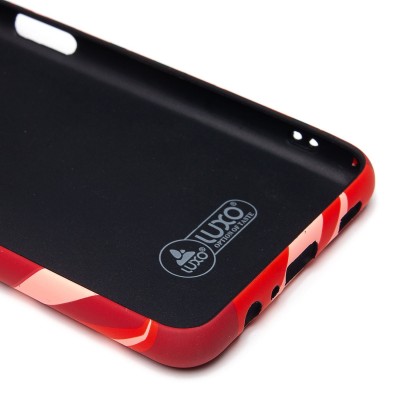 Чехол-накладка для Samsung Galaxy A12 - (146 ) (красный) Luxo Creative Чехол-накладка для Samsung Galaxy A12 - (146 ) (красный) Luxo Creative