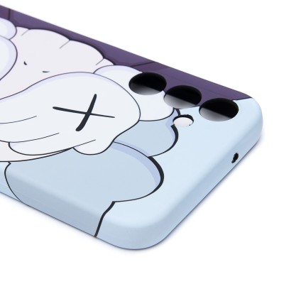 Чехол-накладка для Samsung Galaxy A14 4G - (87 ) (серый) Luxo Creative