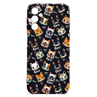 Чехол-накладка для Samsung Galaxy A14 4G - (94)  (черный) Luxo Creative