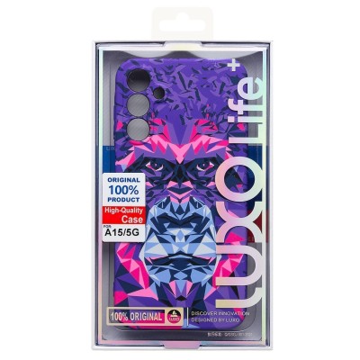Чехол-накладка для Samsung Galaxy A15 5G - (144)  (фиолетовый) Luxo Creative