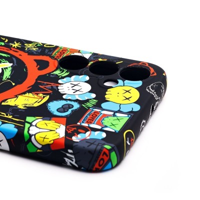 Чехол-накладка для Samsung Galaxy A24 4G - (105)  (черный) Luxo Creative