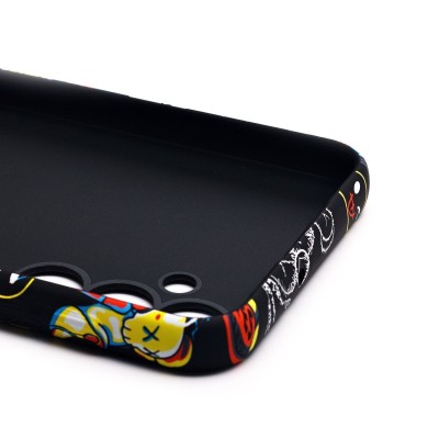 Чехол-накладка для Samsung Galaxy A24 4G - (105)  (черный) Luxo Creative