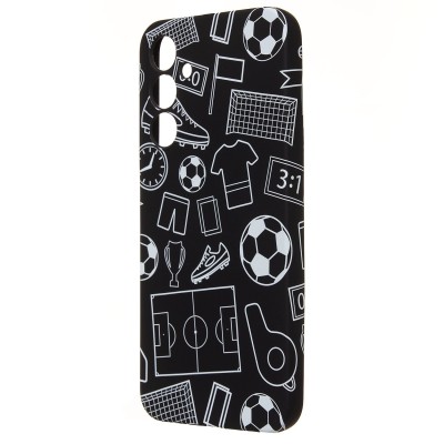 Чехол-накладка для Samsung Galaxy A25 5G - (140)  (черный) Luxo Creative