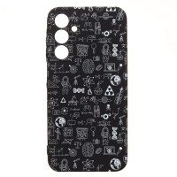 Чехол-накладка для Samsung Galaxy A25 5G - (141)  (черный) Luxo Creative