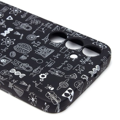 Чехол-накладка для Samsung Galaxy A25 5G - (141)  (черный) Luxo Creative